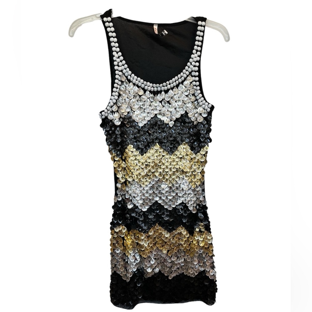 Raga Seashell Mini Dress Sz XS